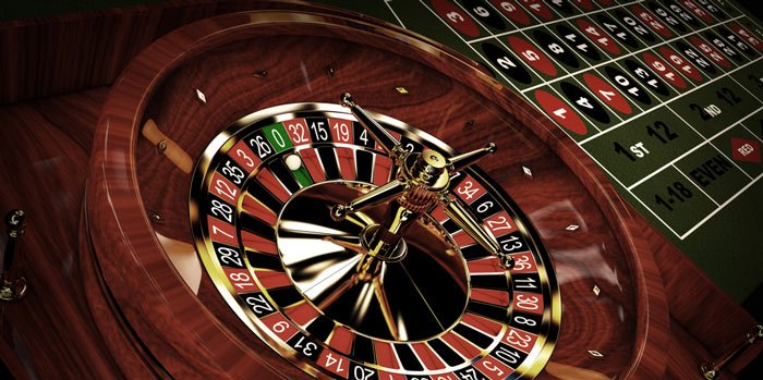 Klassischer Roulette Tisch in einem Casino