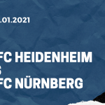 1. FC Heidenheim – 1. FC Nürnberg Tipp 02.01.2021