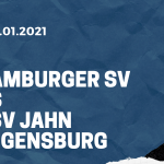 Hamburger SV - SSV Jahn Regensburg Tipp 03.01.2021