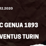 CFC Genua 1893 - Juventus Turin Tipp 13.12.2020