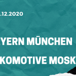 FC Bayern München – Lokomotive Moskau Tipp 09.12.2020