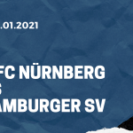 1. FC Nürnberg - Hamburger SV Tipp 09.01.2021