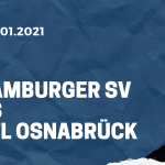 Hamburger SV - VfL Osnabrück Tipp 18.01.2021