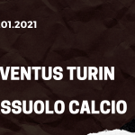 Juventus Turin - Sassuolo Calcio Tipp 10.01.2021