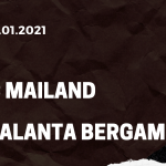 AC Mailand - Atalanta Bergamo Tipp 23.01.2021