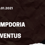 Sampdoria Genua - Juventus Turin Serie A 30.01.2021