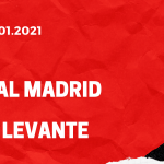 Real Madrid - UD Levante Tipp 30.01.2021