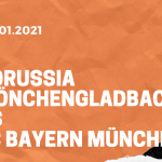 Borussia Mönchengladbach – FC Bayern München Tipp 08.01.2020