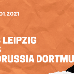 RB Leipzig – Borussia Dortmund Tipp 09.01.2020