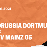 Borussia Dortmund – 1. FSV Mainz 05 Tipp 16.01.2020