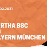 Hertha BSC – FC Bayern München Tipp 05.02.2021