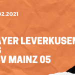 Bayer 04 Leverkusen - 1. FSV Mainz 05 Tipp 13.02.2021