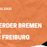 SV Werder Bremen – SC Freiburg Tipp 13.02.2021