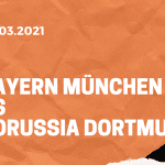 FC Bayern München – Borussia Dortmund Tipp 05.03.2021