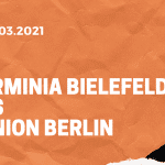 Arminia Bielefeld – 1. FC Union Berlin Tipp 07.03.2021