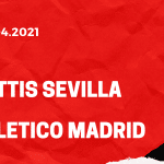 Betis Sevilla - Atletico Madrid Tipp 11.04.2021