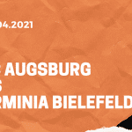 FC Augsburg – Arminia Bielefeld Tipp 17.04.2021