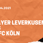 Bayer 04 Leverkusen – 1. FC Köln Tipp 17.04.2021