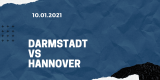 SV Darmstadt 98 – Hannover 96 Tipp 10.01.2021