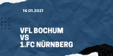 VfL Bochum – 1. FC Nürnberg Tipp 16.01.2021