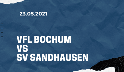VfL Bochum – SV Sandhausen Tipp 23.05.2021