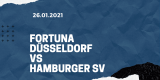 Fortuna Düsseldorf – Hamburger SV Tipp 26.01.2021