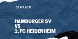 Hamburger SV – 1. FC Heidenheim Tipp 20.03.2021