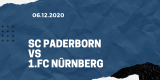 SC Paderborn – 1. FC Nürnberg Tipp 06.12.2020