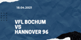 VfL Bochum – Hannover 96 Tipp 18.04.2021