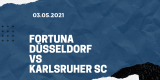 Fortuna Düsseldorf – Karlsruher SC Tipp 03.05.2021