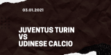 Juventus Turin – Udinese Calcio Tipp 03.01.2021