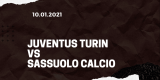 Juventus Turin – Sassuolo Calcio Tipp 10.01.2021