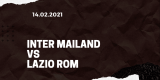 Inter Mailand – Lazio Rom Tipp 14.02.2021