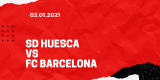 SD Huesca – FC Barcelona Tipp 03.01.2021