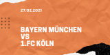 FC Bayern München – 1. FC Köln Tipp 27.012.2021