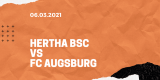 Hertha BSC – FC Augsburg Tipp 06.03.2021