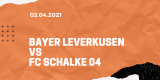 Bayer Leverkusen – Schalke 04 Tipp 03.04.2021