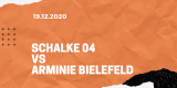 FC Schalke 04 – Arminia Bielefeld Tipp 19.12.2020