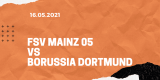 1.FSV Mainz 05 – Borussia Dortmund Tipp 16.05.2021