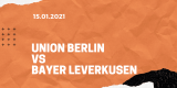 1.FC Union Berlin – Bayer 04 Leverkusen Tipp 15.01.2020