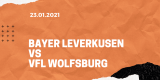 Bayer 04 Leverkusen – VfL Wolfsburg Tipp 23.01.2021