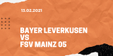 Bayer 04 Leverkusen – 1. FSV Mainz 05 Tipp 13.02.2021