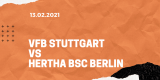 VfB Stuttgart – Hertha BSC Tipp 13.02.2021