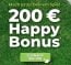 HappyBet Willkommensbonus