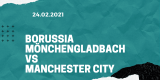 Borussia Mönchengladbach – Manchester City Tipp 24.02.2021