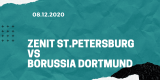 Zenit St. Petersburg – Borussia Dortmund Tipp 08.12.2020